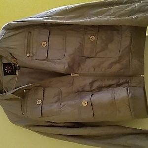 Isaac Mizrahi live silver jacket